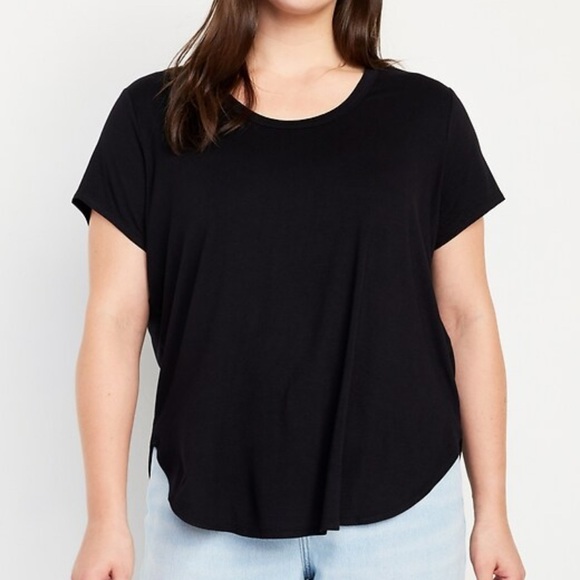 Indygena Tops - Indygena Classic Black Short Sleeve Top